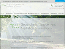 Tablet Screenshot of edw.info